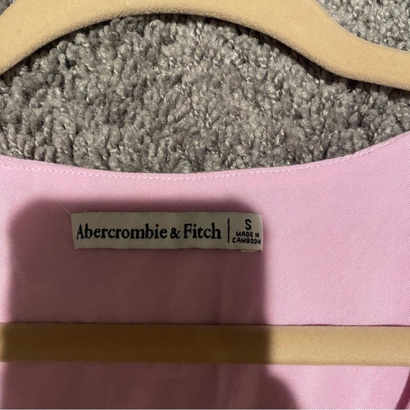 Cropped Pink Crinkle Blouse - Picture 2 of 4